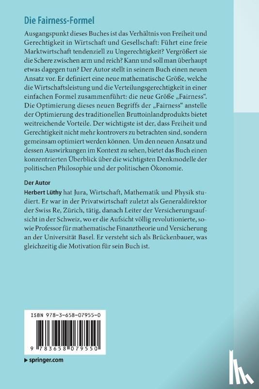 Herbert Luthy - Die Fairness-Formel