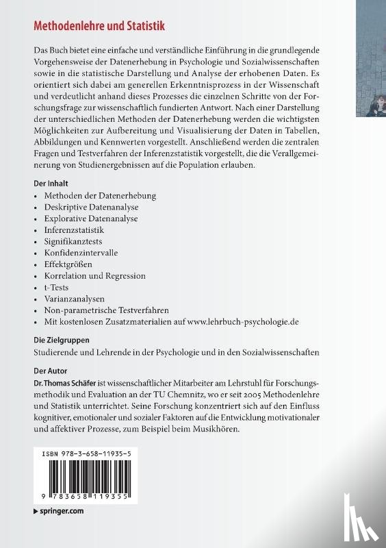 Schafer, Thomas - Methodenlehre und Statistik