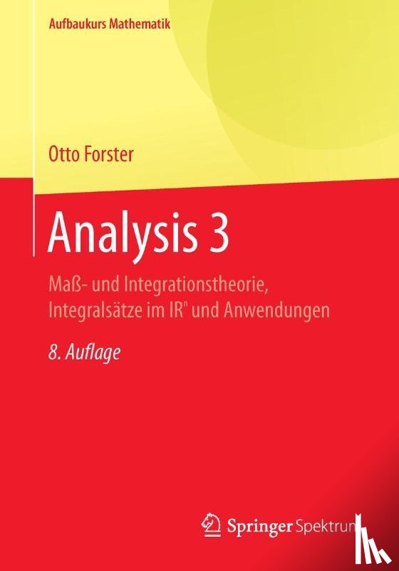 Forster, Otto - Analysis 3