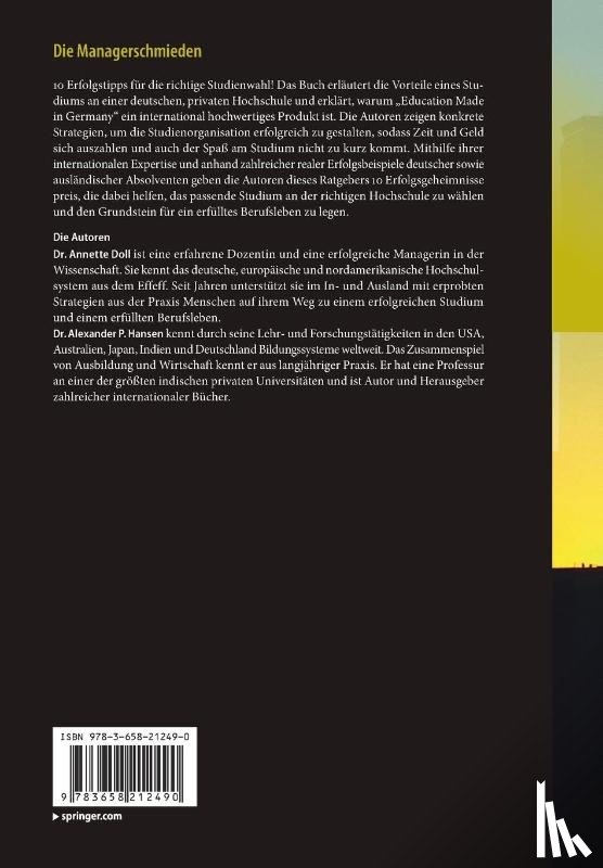 Doll, Annette, Hansen, Alexander P. - Die Managerschmieden