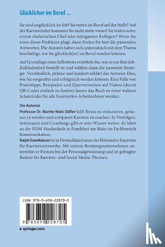 Martin-Niels Dafler, Ralph Dannhauser - Glucklicher im Beruf ...