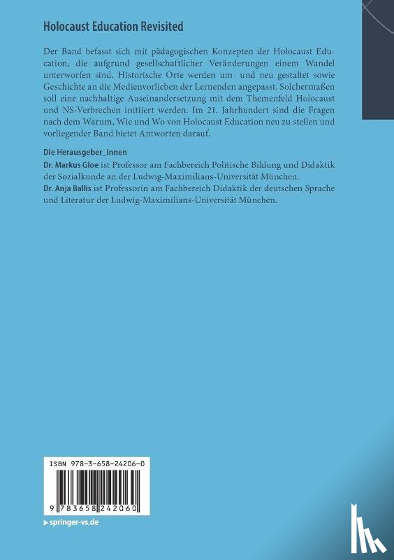  - Holocaust Education Revisited