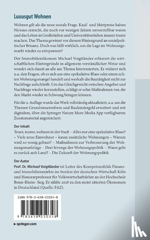 Voigtlander, Michael - Luxusgut Wohnen
