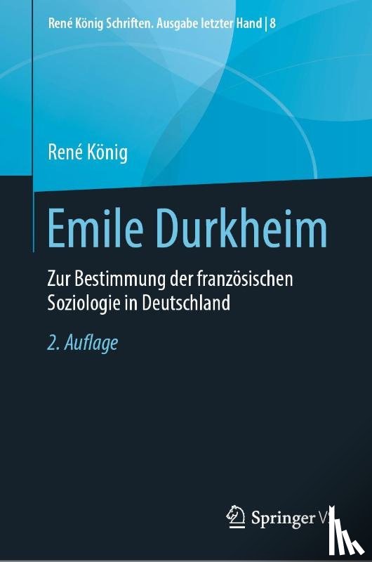Koenig, Rene - Emile Durkheim