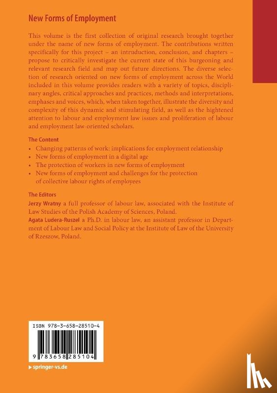  - New Forms of Employment