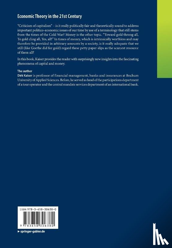 Kaiser, Dirk - Economic Theory in the 21st Century