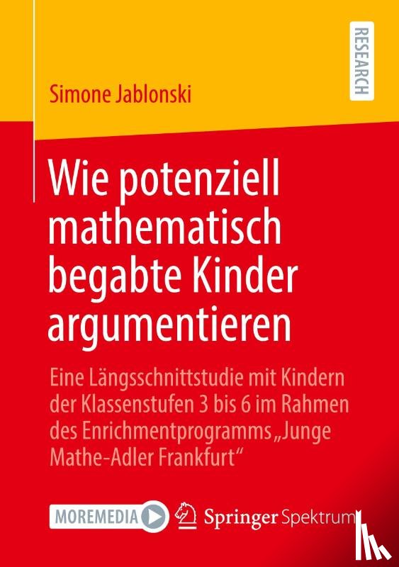 Jablonski, Simone - Wie Potenziell Mathematisch Begabte Kinder Argumentieren