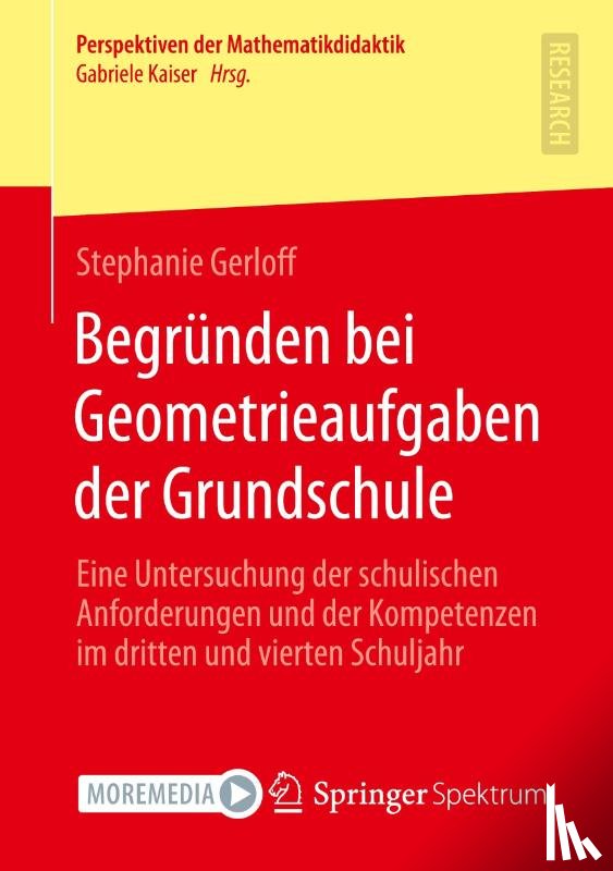 Gerloff, Stephanie - Begrunden Bei Geometrieaufgaben Der Grundschule
