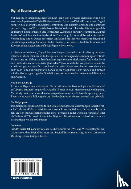 Kollmann, Tobias - Digital Business kompakt