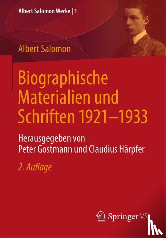 Salomon, Albert - Biographische Materialien und Schriften 1921-1933