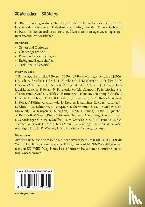 Kissler, Marie-Luise - 80 Menschen – 80 Storys