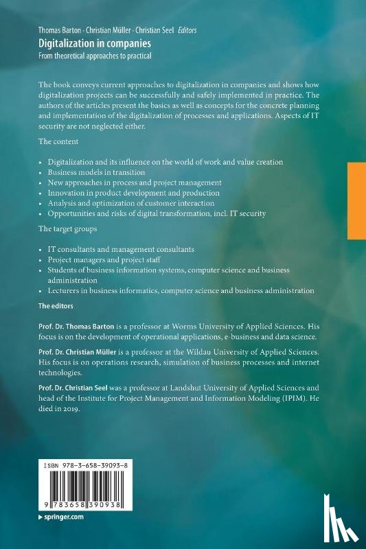  - Digitalization in companies