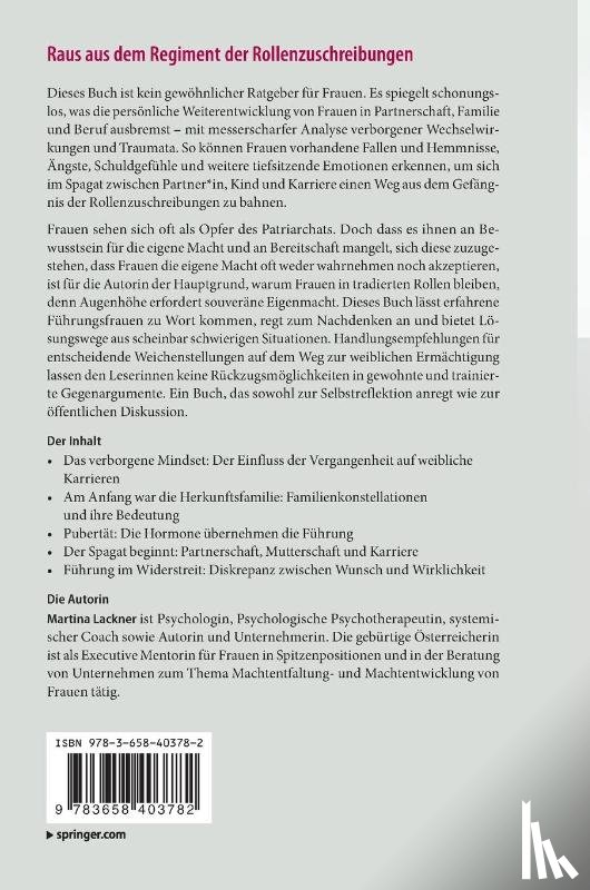 Lackner, Martina - Raus aus dem Regiment der Rollenzuschreibungen