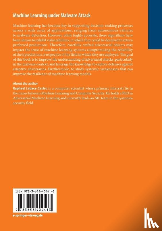 Labaca-Castro, Raphael - Machine Learning under Malware Attack