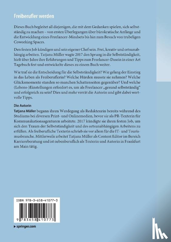 Muller, Tatjana - Freiberufler werden