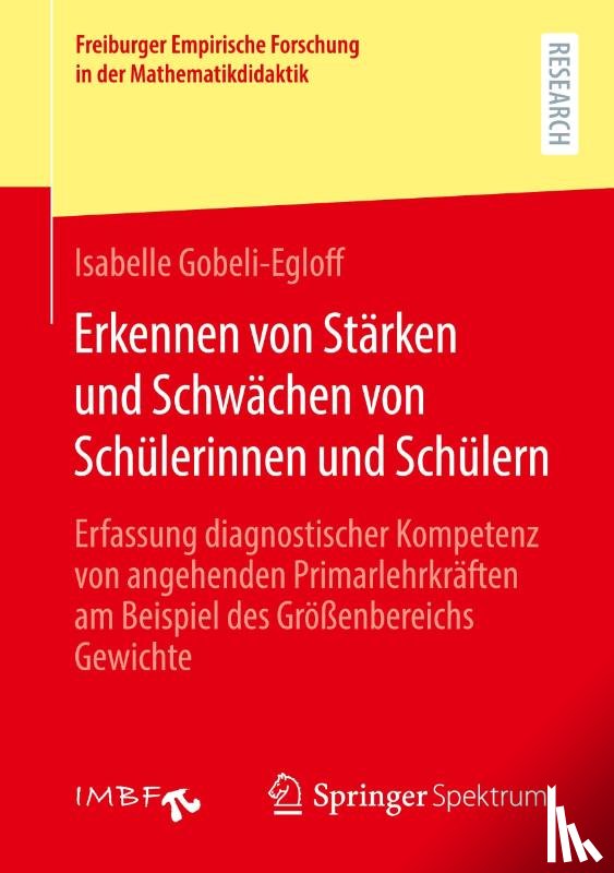 Gobeli-Egloff, Isabelle - Erkennen von Stärken und Schwächen von Schülerinnen und Schülern