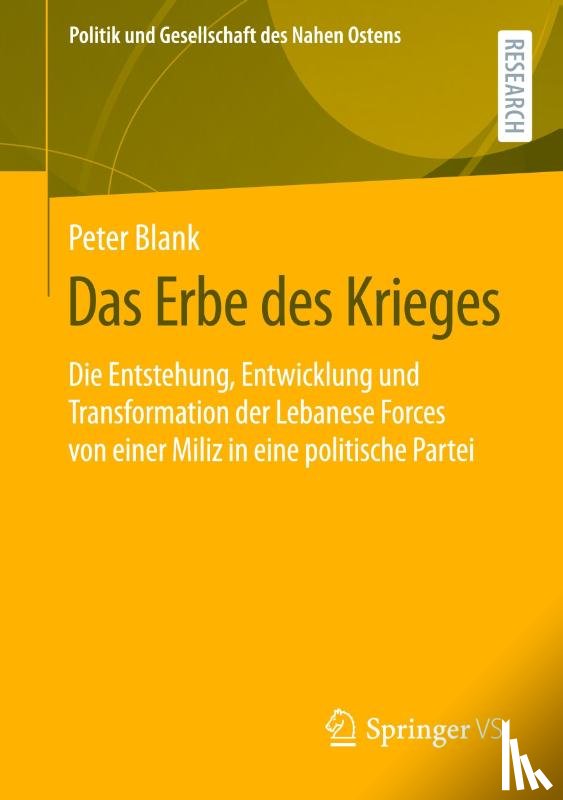 Blank, Peter - Das Erbe des Krieges