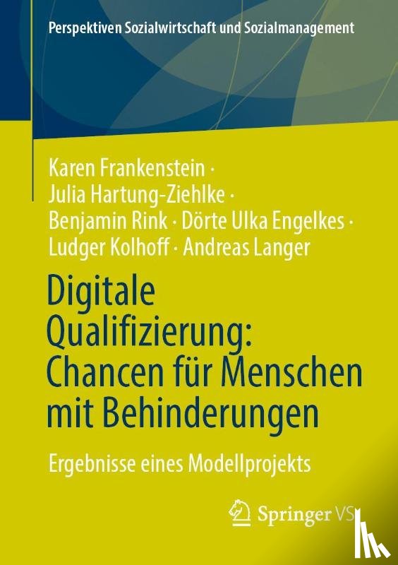Frankenstein, Karen, Hartung-Ziehlke, Julia, Langer, Andreas, Engelkes, Dörte Ulka - Digitale Qualifizierung: Chancen für Menschen mit Behinderungen