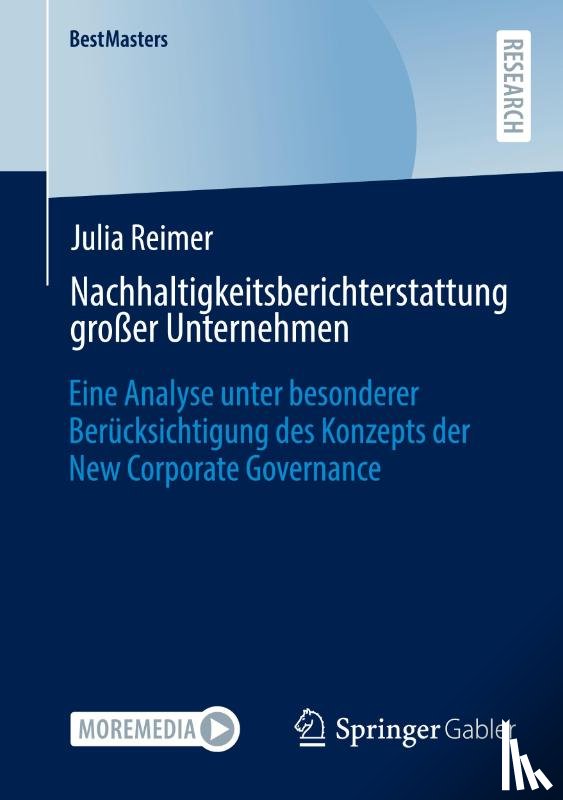 Reimer, Julia - Nachhaltigkeitsberichterstattung großer Unternehmen
