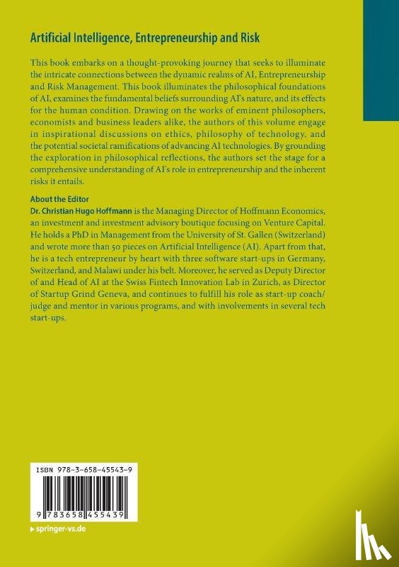  - Artificial Intelligence, Entrepreneurship and Risk