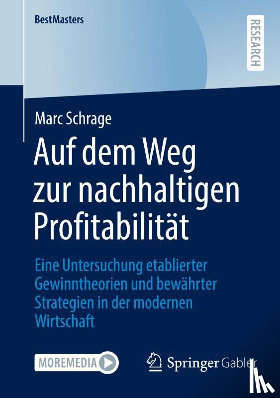 Schrage, Marc - Auf dem Weg zur nachhaltigen Profitabilität
