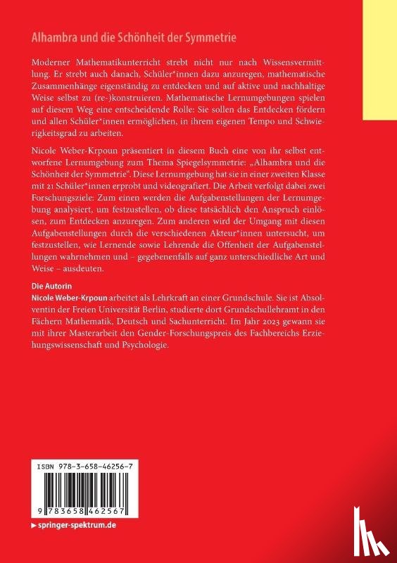 Weber-Krpoun, Nicole - Alhambra und die Schönheit der Symmetrie