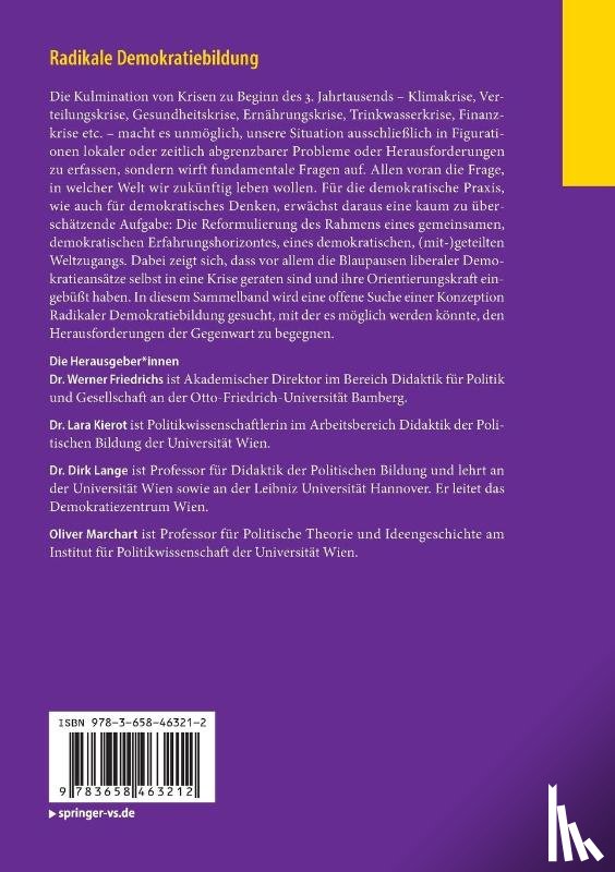  - Radikale Demokratiebildung