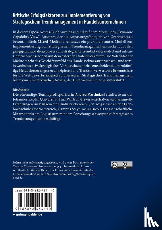 Massimiani, Andrea - Kritische Erfolgsfaktoren zur Implementierung von Strategischem Trendmanagement in Handelsunternehmen