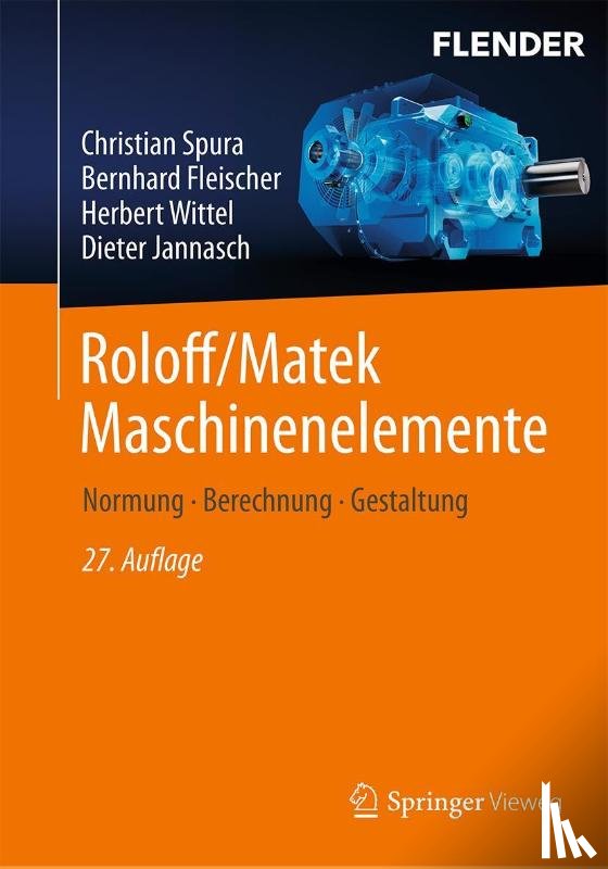 Spura, Christian, Fleischer, Bernhard, Wittel, Herbert, Jannasch, Dieter - Roloff/Matek Maschinenelemente