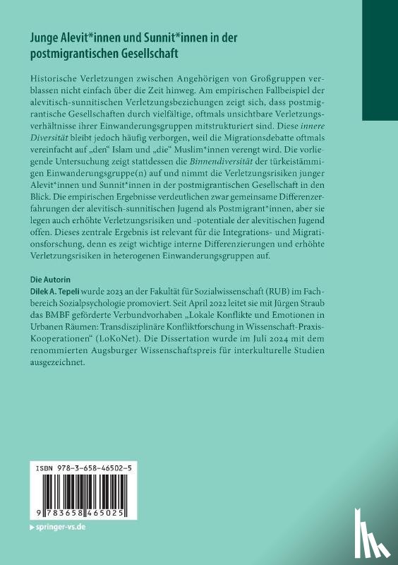 Tepeli, Dilek A. - Junge Alevit*innen und Sunnit*innen in der postmigrantischen Gesellschaft