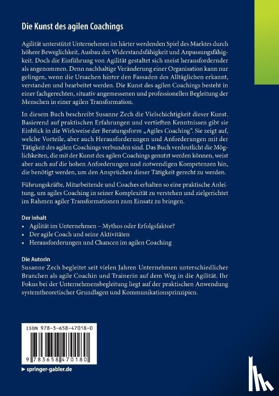 Zech, Susanne - Die Kunst des agilen Coachings