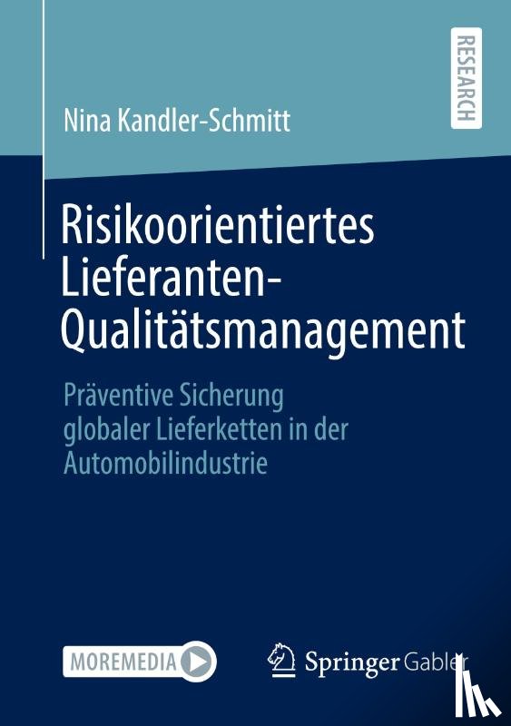 Kandler-Schmitt, Nina - Risikoorientiertes Lieferanten-Qualitätsmanagement