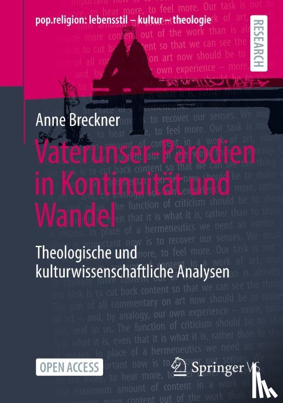 Breckner, Anne - Vaterunser-Parodien in Kontinuität und Wandel