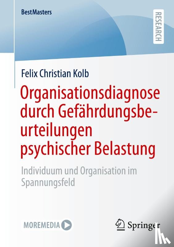 Kolb, Felix Christian - Organisationsdiagnose durch Gefährdungsbeurteilungen psychischer Belastung