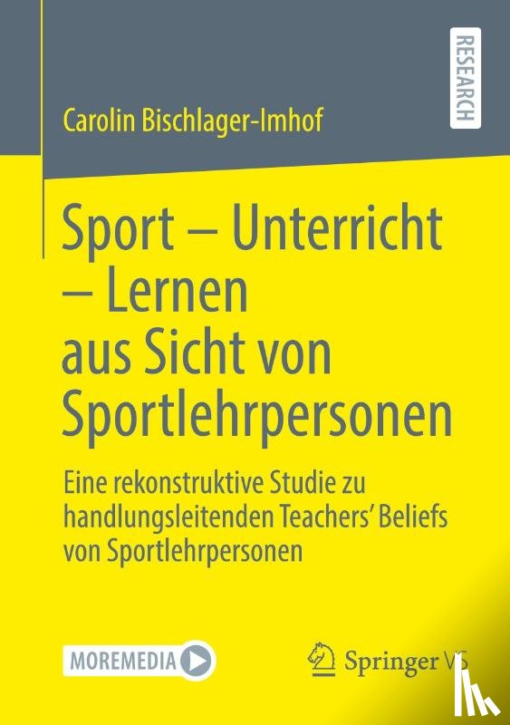 Bischlager-Imhof, Carolin - Sport - Unterricht - Lernen aus Sicht von Sportlehrpersonen