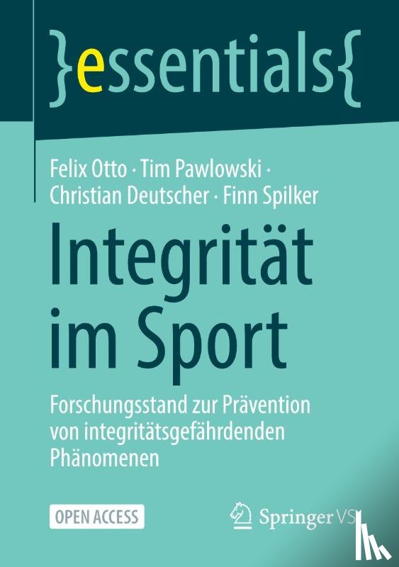 Otto, Felix, Pawlowski, Tim, Deutscher, Christian, Spilker, Finn - Integrität im Sport