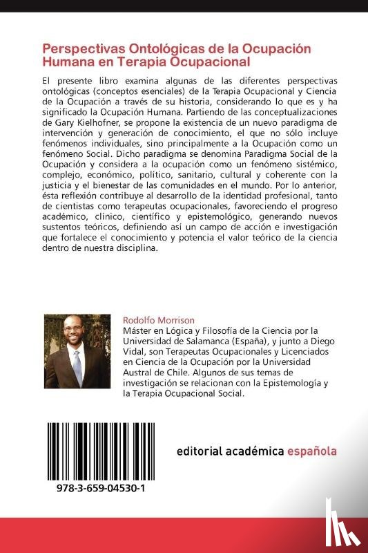 Vidal, Diego, Morrison, Rodolfo - Perspectivas Ontologicas de La Ocupacion Humana En Terapia Ocupacional