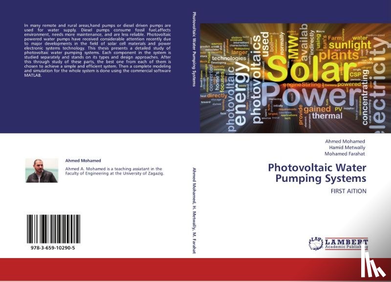 Mohamed, Ahmed, Metwally, Hamid, Farahat, Mohamed - Photovoltaic Water Pumping Systems