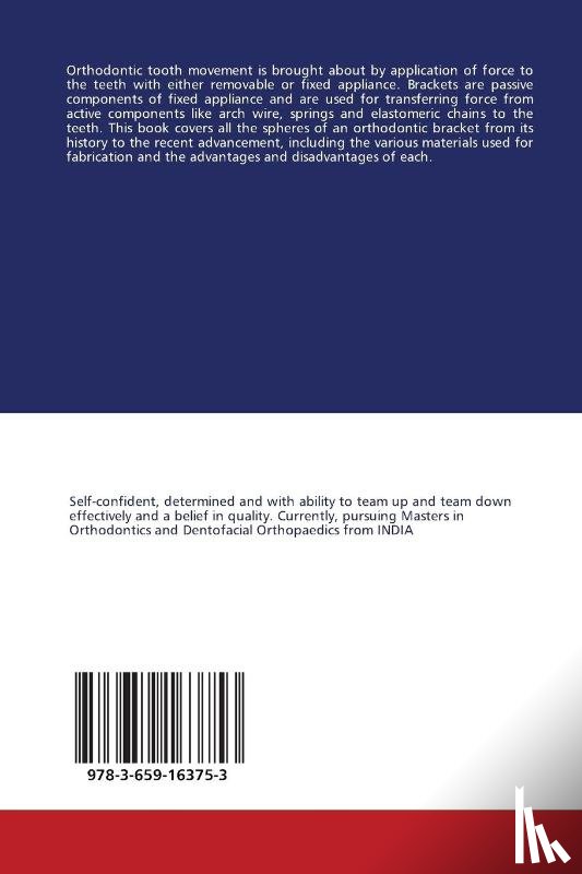 Anand Hanish, Gupta Shivangi - Orthodontic Brackets