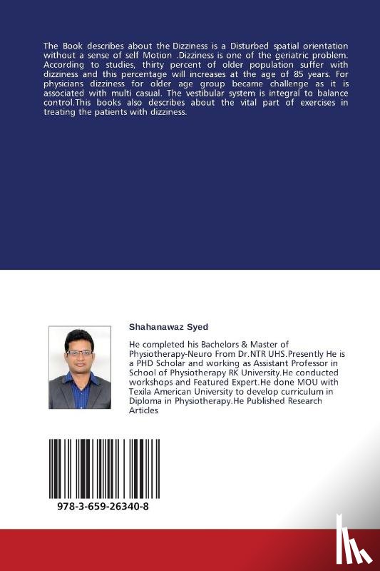 Syed Shahanawaz - Exercises For Dizziness And Vertigo