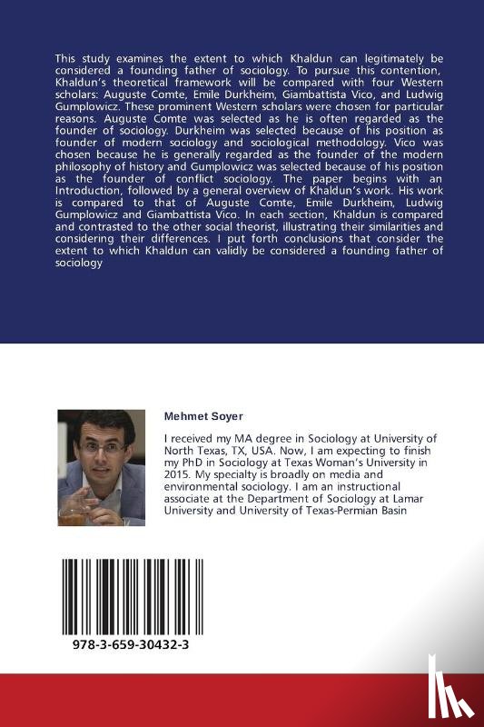 Soyer Mehmet - Founding Father of Sociology