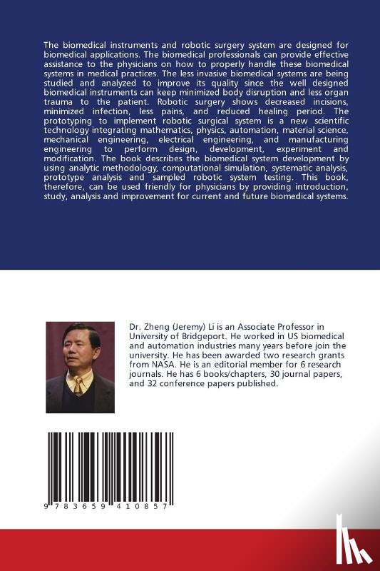 Li, Zheng Jeremy - Biomedical Instrument and Robotic Surgery System