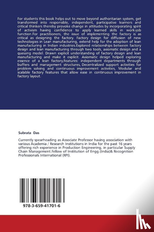 Das Subrata - Lean Manufacturing Implementation