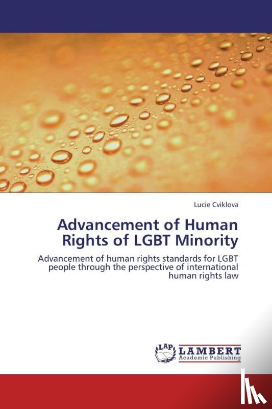 Cviklova Lucie - Advancement of Human Rights of Lgbt Minority