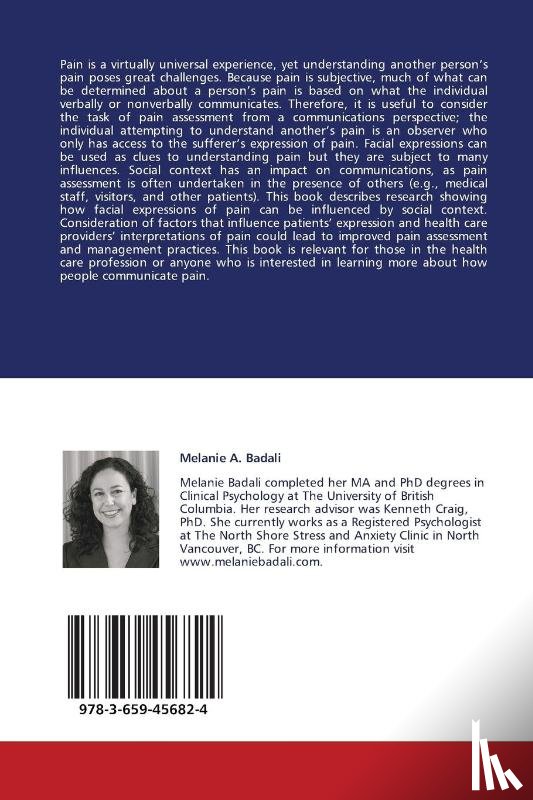 Badali Melanie a, Craig Kenneth D - The Social Face of Pain