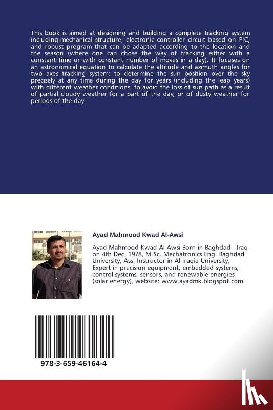 Mahmood Kwad Al-Awsi Ayad, K Abid Al-Sahib Nabeel - Two-Axes Sun Tracking System