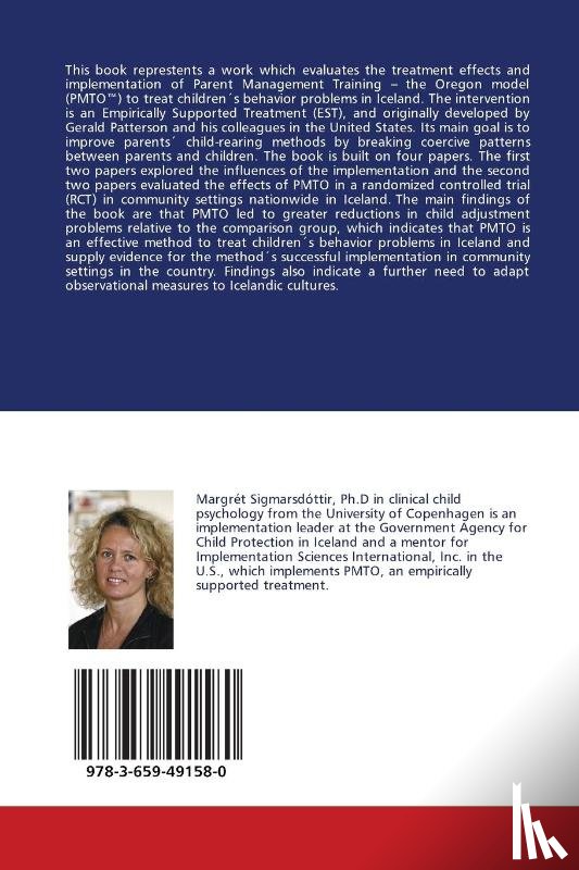 Sigmarsdottir, Margret - Parent Management Training - Oregon Model to treat behavior problems