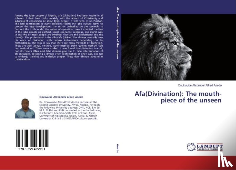 Anedo, Onukwube Alexander Alfred - Afa(Divination)