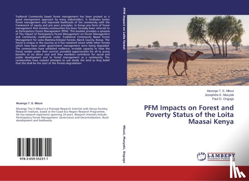 Mbuvi, Musingo T E, Musyoki, Josephine K, Ongugo, Paul O - PFM Impacts on Forest and Poverty Status of the Loita Maasai Kenya