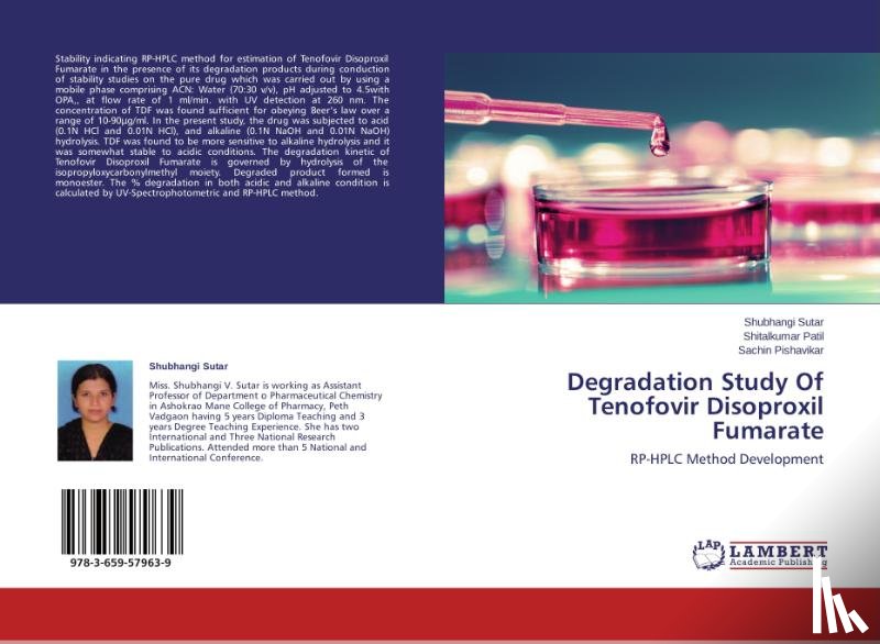 Sutar Shubhangi, Patil Shitalkumar, Pishavikar Sachin - Degradation Study of Tenofovir Disoproxil Fumarate